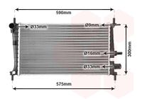 VALEO 731736 - Radiador, refrigeración del motor