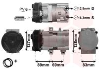 VALEO 699827 - Compresor, aire acondicionado - VALEO RE-GEN REMANUFACTURED