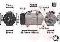 VALEO 813737 - Compresor, aire acondicionado - VALEO RE-GEN REMANUFACTURED