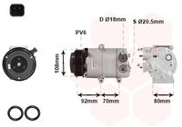 VALEO 813739 - Compresor, aire acondicionado - VALEO RE-GEN REMANUFACTURED