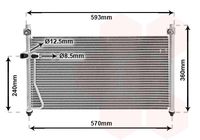 VALEO 818085 - Condensador, aire acondicionado