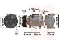 RECOFICIAL SAC840100 - Compresor, aire acondicionado