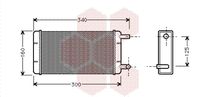 NISSENS 72004 - Diámetro de entrada 1 [mm]: 18<br>Diámetro de salida 1 [mm]: 18<br>Calidad: Premium<br>Material: Aluminio<br>Material: Plástico<br>Tipo radiador: Aletas refrigeración unidas mecánicamente<br>Longitud de red [mm]: 272<br>Ancho de red [mm]: 158<br>Profundidad de red [mm]: 42<br>