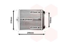 EACLIMA 45C50003 - Radiador de calefacción