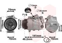 VALEO 813657 - Compresor, aire acondicionado - VALEO RE-GEN REMANUFACTURED