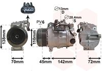 RECOFICIAL SAC760621 - Compresor, aire acondicionado