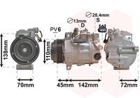 RECOFICIAL SAC760821 - Compresor, aire acondicionado