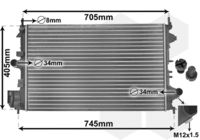 VALEO 734981 - Radiador, refrigeración del motor