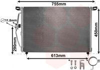 EACLIMA 30C54006 - Condensador, aire acondicionado