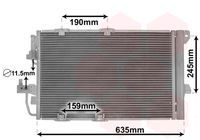 VALEO 818047 - Condensador, aire acondicionado