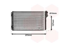 NRF 58640 - Radiador de calefacción