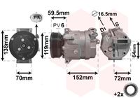 VALEO 699602 - Compresor, aire acondicionado - VALEO RE-GEN REMANUFACTURED