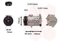 VALEO 813840 - Compresor, aire acondicionado - VALEO RE-GEN REMANUFACTURED