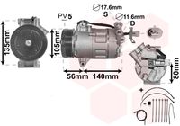 VALEO 699862 - Compresor, aire acondicionado - VALEO RE-GEN REMANUFACTURED