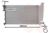 VALEO 816716 - Radiador, refrigeración del motor