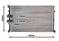 VALEO 731289 - Radiador, refrigeración del motor