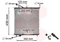 NRF 53837 - Radiador, refrigeración del motor