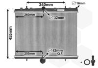 NRF 53861 - Material aletas refrigeradoras: Aluminio<br>Profundidad de red [mm]: 32<br>Longitud de red [mm]: 380<br>Ancho de red [mm]: 549<br>Ø entrada [mm]: 32<br>Tipo radiador: Aletas refrigeración soldadas<br>Artículo complementario / información complementaria 2: sin caperuza<br>Artículo complementario / información complementaria 2: sin depósito de compensación<br>Artículo complementario / información complementaria 2: sin bastidor<br>Artículo complementario/Información complementaria: sin junta<br>Material depósitos de agua (radiador): Plástico<br>