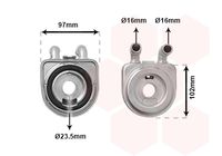 TRICLO 411705 - Radiador de aceite, aceite motor