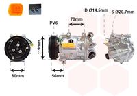 VALEO 813663 - Compresor, aire acondicionado - VALEO RE-GEN REMANUFACTURED