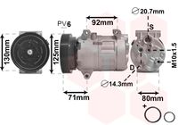 VALEO 699746 - Compresor, aire acondicionado - VALEO RE-GEN REMANUFACTURED