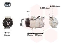 VALEO 813644 - Compresor, aire acondicionado - VALEO RE-GEN REMANUFACTURED