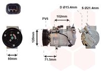 VALEO 813647 - Compresor, aire acondicionado - VALEO RE-GEN REMANUFACTURED