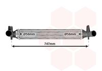 VALEO 818338 - Tipo de refrigeración: refrigerado por aire<br>Material aletas refrigeradoras: Aluminio<br>Tipo radiador: Aletas refrigeración soldadas<br>Ø salida [mm]: 56<br>Ø entrada [mm]: 56<br>Material depósitos de agua (radiador): Plástico<br>Longitud de red [mm]: 618<br>Profundidad de red [mm]: 80<br>Ancho de red [mm]: 91<br>Restricción de fabricante: Alternativ<br>Restricción de fabricante: Behr<br>Restricción de fabricante: PrascoSelection<br>