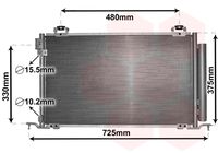 VALEO 814209 - Condensador, aire acondicionado