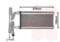 EACLIMA 45C71011 - Radiador de calefacción