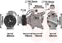 RECOFICIAL SAC860451 - Compresor, aire acondicionado