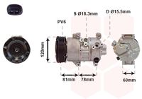 RECOFICIAL SAC860541 - Compresor, aire acondicionado