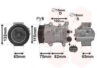 RECOFICIAL SAC860631 - Compresor, aire acondicionado