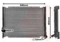 EACLIMA 31R77070 - Radiador, refrigeración del motor