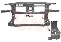 PRASCO VG0543210 - Lado de montaje: delante<br>Tipo de chapa: Soporte de la cerradura<br>Homologación: TUV<br>año modelo desde: 2005<br>año modelo hasta: 2010<br>