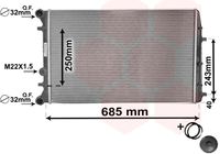 VALEO 732864 - Radiador, refrigeración del motor