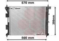 NRF 58522 - Clase de caja de cambios: Automático, 6 vel.<br>Calefacción / Refrigeración: para vehículos con radiador combinado agua/aceite<br>Longitud de red [mm]: 480<br>Ancho de red [mm]: 388<br>Profundidad de red [mm]: 26<br>Artículo complementario / información complementaria 2: con conducto<br>Tipo radiador: Aletas refrigeración soldadas<br>