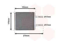 NRF 54291 - Radiador de calefacción