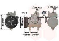 VALEO 813379 - Compresor, aire acondicionado - VALEO CORE-FLEX