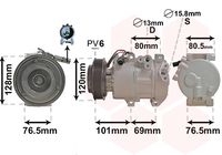 RECOFICIAL SAC780181 - Compresor, aire acondicionado