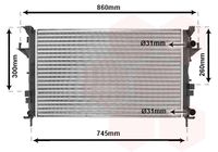 NRF 58479 - año construcción hasta: 04/2005<br>Material: Aluminio<br>Longitud de red [mm]: 675<br>Ancho de red [mm]: 415<br>Profundidad de red [mm]: 34<br>Tipo radiador: Aletas refrigeración unidas mecánicamente<br>