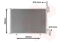 NRF 350521 - Condensador, aire acondicionado