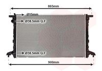 NRF 550234 - Zonas climáticas: no para zonas con clima cálido<br>Equipamiento de vehículo: para vehículos sin aire acondicionado<br>Número de PR: TD1<br>Número de PR: DN4<br>Número de PR: 0C0<br>Número de PR: 9AC<br>Equipamiento de vehículo: para vehículos con climatizador<br>Zonas climáticas: no para zonas con clima cálido<br>Número de PR: TD1<br>Número de PR: DN4<br>Número de PR: 0C0<br>Número de PR: 9AK<br>Número de PR: 9AQ<br>Material: Aluminio<br>Longitud de red [mm]: 720<br>Ancho de red [mm]: 478<br>Profundidad de red [mm]: 16<br>Tipo radiador: Aletas refrigeración soldadas<br>