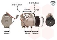 RECOFICIAL SAC860241 - Compresor, aire acondicionado