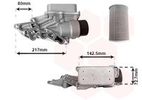 STC T438978 - Radiador de aceite, aceite motor