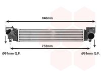 VALEO 822924 - Radiador de aire de admisión