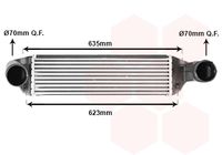 VALEO 818642 - Radiador de aire de admisión