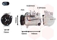 RECOFICIAL SAC761530 - Compresor, aire acondicionado