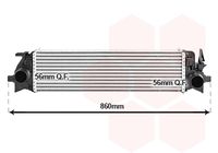 NRF 309143 - Material aletas refrigeradoras: Aluminio<br>Tipo de refrigeración: refrigerado por aire<br>Profundidad de red [mm]: 80<br>Longitud de red [mm]: 615<br>Ancho de red [mm]: 161<br>Material depósitos de agua (radiador): Plástico<br>Tipo radiador: Aletas refrigeración soldadas<br>