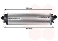 VALEO 822929 - Longitud de red [mm]: 698<br>Ancho de red [mm]: 189<br>Profundidad de red [mm]: 30<br>Nº producción: EL<br>